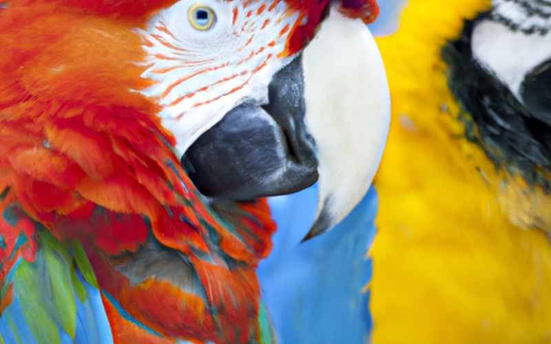 Unterschiede bei männlichen und weiblichen Papageien
