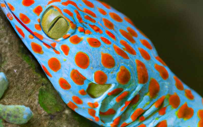 Anatomische Besonderheiten und geringer Blutverlust bei Gecko Schwanzabwurf