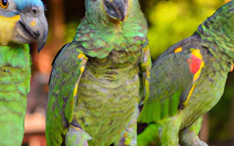 Erste Schritte beim Amazonen-Papagei sprechen beibringen: Einfache Wörter mit vielen Vokalen