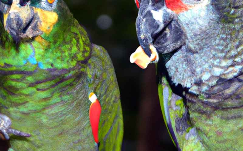 Realistische Erwartungen beim Amazonen-Papagei sprechen beibringen