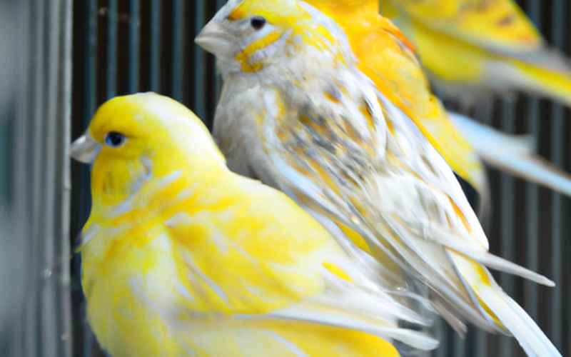 Was ist ein Kanarienvogel: Erkrankungen und Anzeichen von Unwohlsein