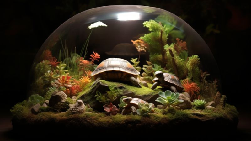 Geeignete Größe eines Terrariums für Landschildkröten_kk