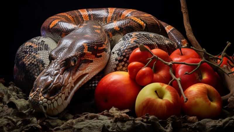 Die Ernährung der Python Arten: Vögel und Säugetiere auf dem Speiseplan
