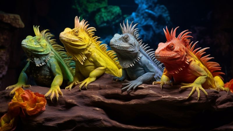 Die acht anerkannten Gattungen der Leguane