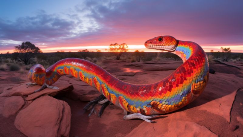 Fazit: Die faszinierende Mythologie der Regenbogenschlange