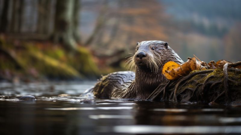 Lebensweise und Ernährung von Echten Ottern