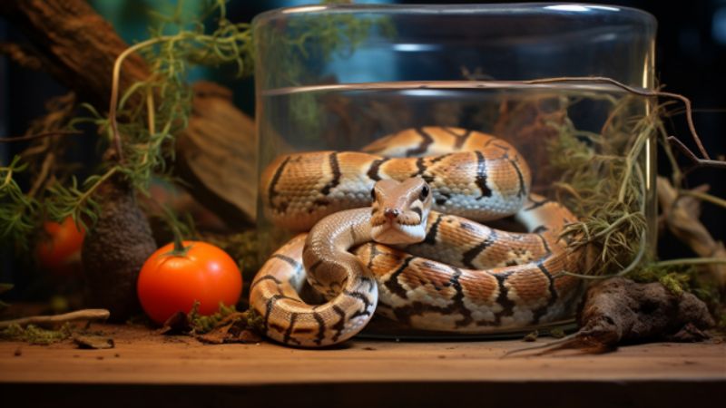 Risiken bei der Fütterung von Schlangen mit lebenden Tieren