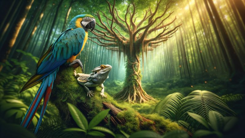 Naturschutz und die Bedrohung der Ara-Papageien