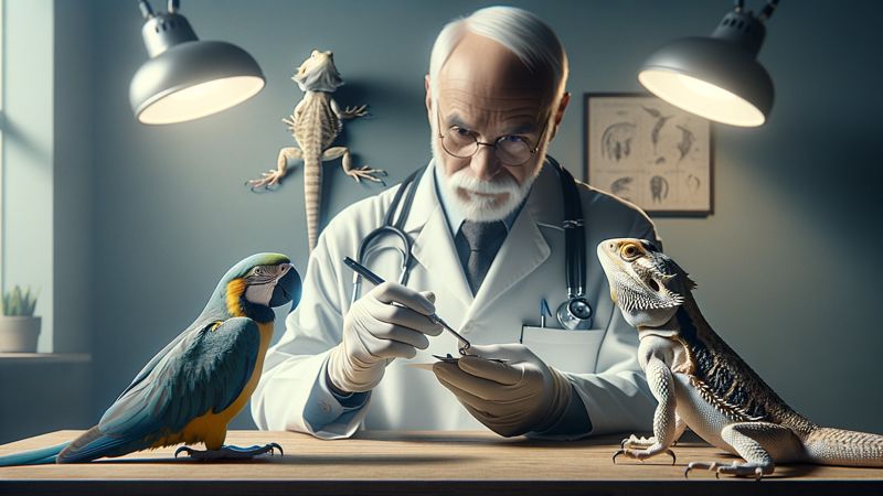 Wann du einen vogelkundigen Tierarzt hinzuziehen solltest