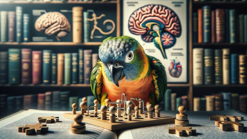 Die neurologische Basis der Papageienintelligenz: Einblicke in das Papageiengehirn