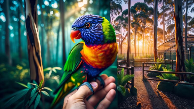 Lebensraum und natürliche Verbreitung: Von Australien bis in internationale Zoos