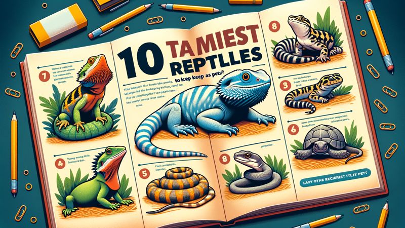 Die 10 am einfachsten zu haltenden Reptilien