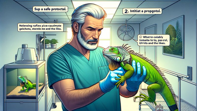 Was du tun solltest, wenn dich dein Haustier-Reptil beißt