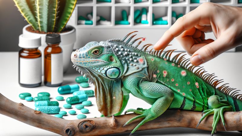 Gesundheitsrisiken bei Grünen Leguanen
