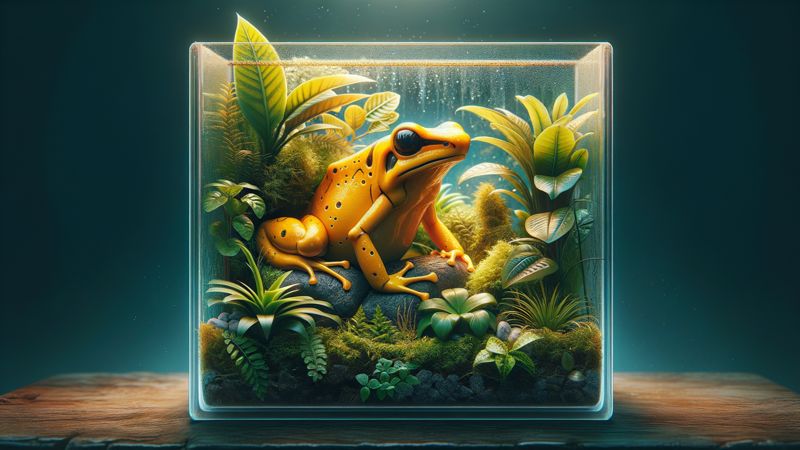 Grundlegende Fakten über Phyllobates terribilis in Gefangenschaft