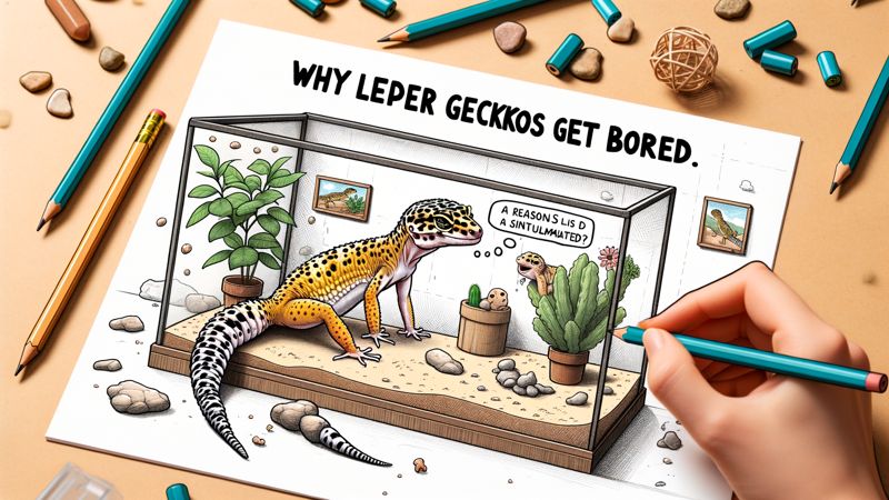 Warum langweilen sich Leopardgeckos?