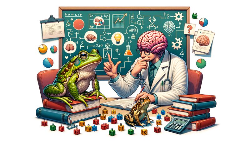 Warum werden Frösche und Kröten nicht in mehr Intelligenzstudien einbezogen?
