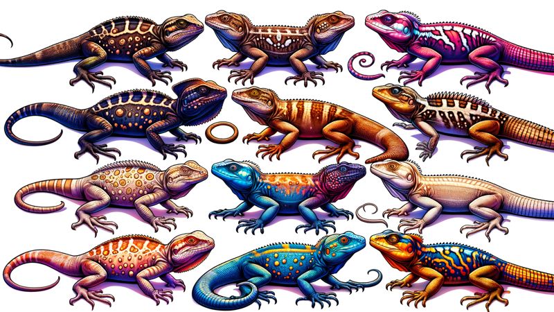 Wie ändern Reptilien ihre Farbe?