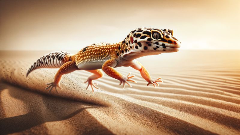 Wie schnell kann ein Leopardgecko rennen?