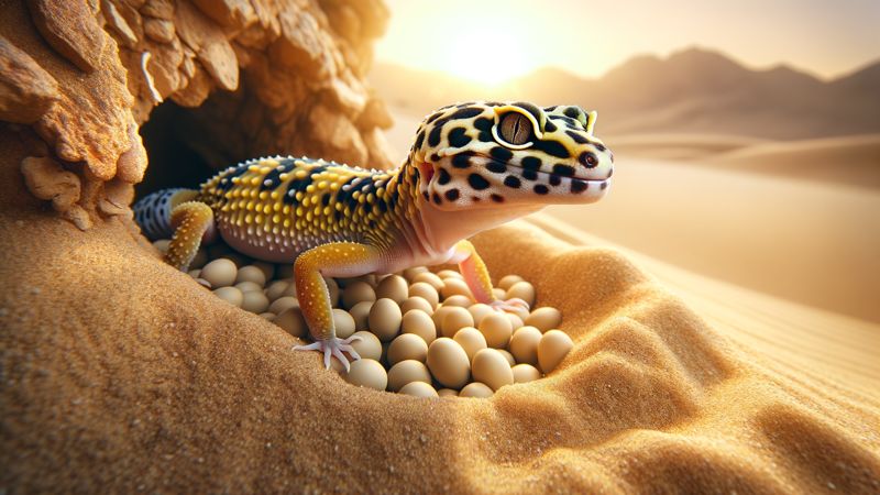 Wo legen Leopardgeckos ihre Eier?