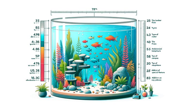 aktoren, die die Größe des Aquariums bestimmen