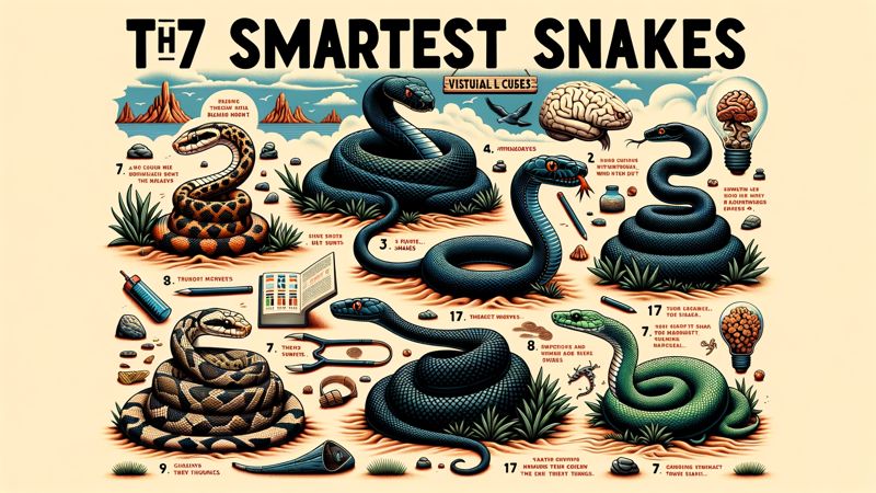 Die 7 klügsten und intelligentesten Schlangen