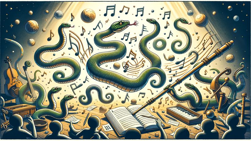 Können Schlangen Musik genießen?