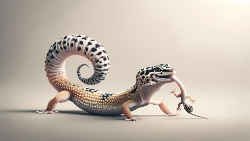ründe, warum Leopardgeckos sich selbst beißen