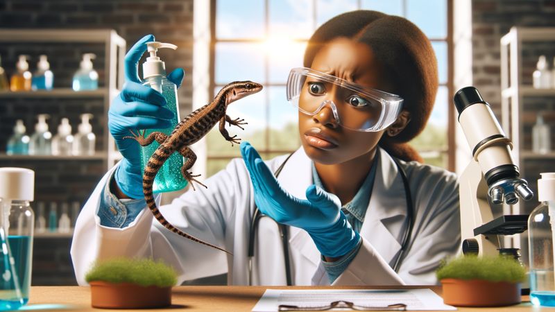 Schadet Handdesinfektionsmittel Reptilien?
