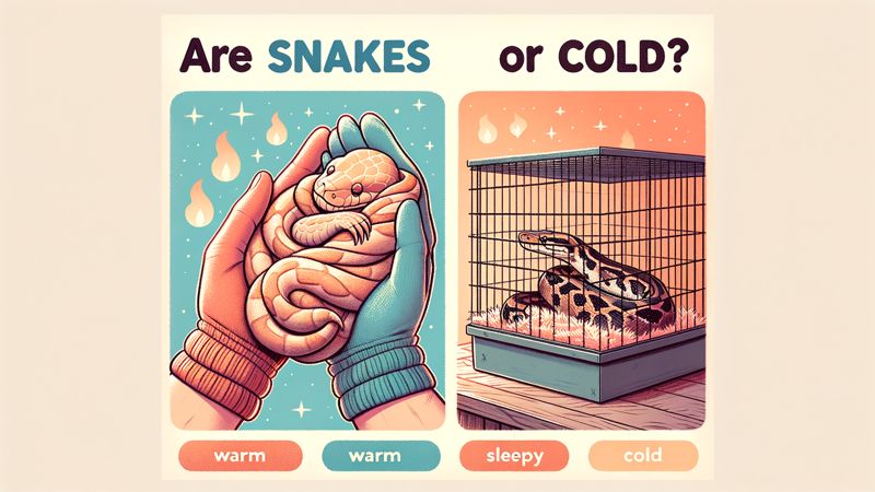 Sind Schlangen warm oder kalt?