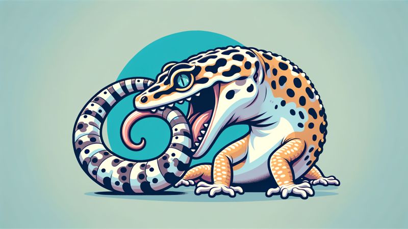 Solltest du dir Sorgen machen, wenn dein Leopardgecko sich selbst beißt?