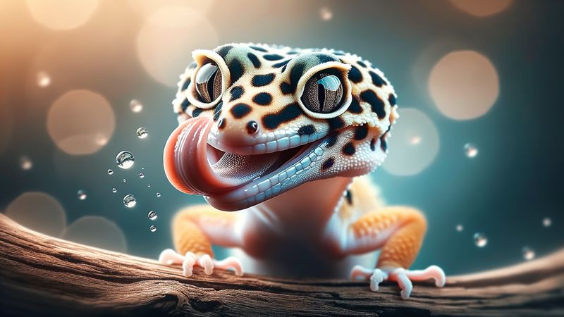 Warum lecken Leopardgeckos so viele Dinge?