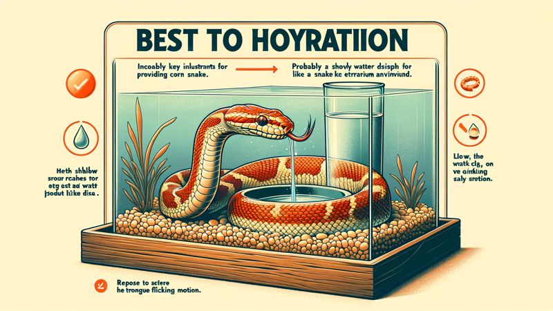 Was ist die beste Art, deiner Schlange Wasser zu geben?