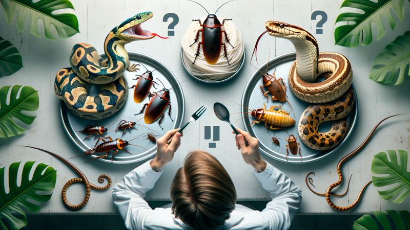 Welche Art von Kakerlaken kann man Reptilien zum Fressen geben?